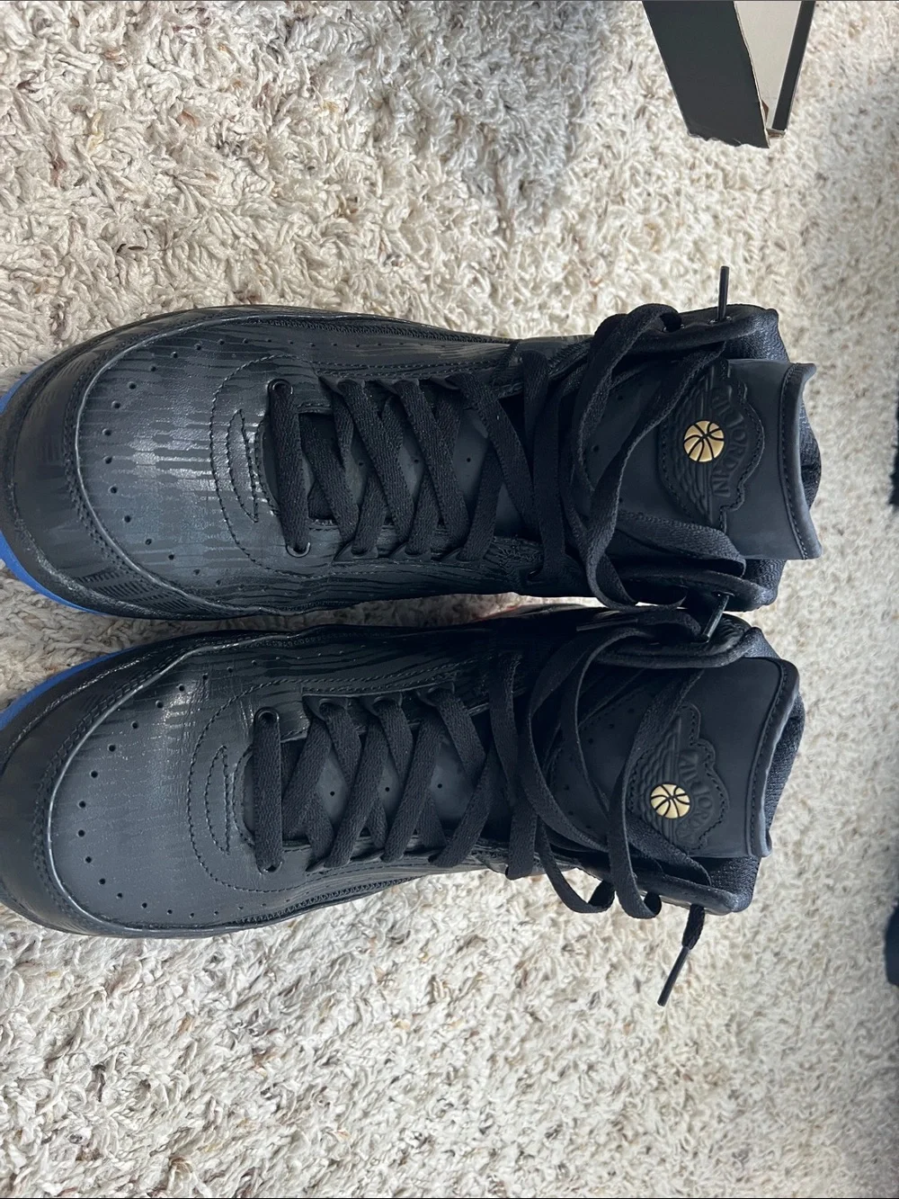 Jordan Air Jordan 2 Retro BHM - Black/Metallic Gold